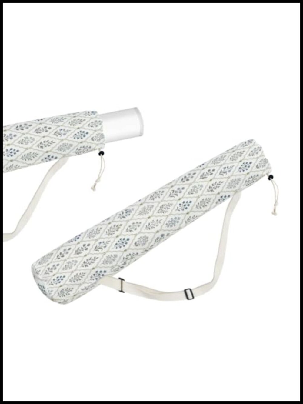 Mahjong Mat Storage & Carrying Bag with Adjustable Strap 33.5x4in